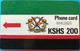 KENYA  -  Phonecard - KSHS 200 - Kenya