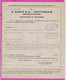 265207 / Netherlands 1938 D. Hudig & Co - Rotterdam , Insurance-brokers Certificate Of Insurance Banque Franco - Bulgare - Pays-Bas