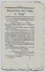 Bulletin Des Lois N°694 1824 Membres Du Conseil D'amirauté (Missiessy...)/Comte D'Augier Toulon/Frayssinous Hermopolis - Décrets & Lois