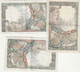 Lot De 4 Billets Qui Se Suivent Du 10 Francs Mineur Date 26 4 1945 Serie B 101 , Un Pli Central 2 Trous - 10 F 1941-1949 ''Mineur''