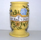 ANCIEN POT A PHARMACIE ALBARELLO XVIIIe-XIXe FAIENCE MOUSTIERS OU MONTPELLIER Collection Vitrine Déco - Moustiers (FRA)