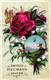 3  Calendar Cards C1896 PUB Starch Stijfsel Antwerp Litho  F. H. HEUMAN Starch Stijfsel - Litho Cartes Bloem Fleur - Kleinformat : ...-1900