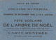 PIE.21-TPL-1500 : TICKET D'ENTREE  VILLE DE TOURS INDRE-ET-LOIRE. THEATRE MUNICIPAL ARBRE DE NOËL  25 DECEMBRE 1942 - Tickets D'entrée