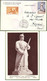 SWITZERLAND 1924 Airmail Stamps 1923 & 1924 Inauguration Du Monument National Des Rangiers Post Card Suisse Schweitz - Autres & Non Classés