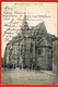37 - NEUVY-le-ROI- L'Eglise 1915 - Enfants-  Menu-  CPA  Cliché BOIDRON -Tours - Neuvy-le-Roi