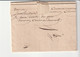 Lettre Avec Cachet Type 11, Doubles Fleurons, Dax - St Vincent De Paul, Landes + Cachet "PP" Rouge 1835 - 1801-1848: Precursores XIX