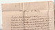 Lettre Avec Cachet Type 11, Doubles Fleurons, Dax - St Vincent De Paul, Landes + Cachet "PP" Rouge 1835 - 1801-1848: Precursores XIX