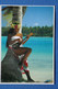 C POLYNESIE FRANCAISE BELLE CARTE 1986 MOOREA POUR LEVALLOIS PARIS  + AFFRANCH. PLAISANT - Brieven En Documenten