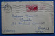 W7 MAROC  BELLE LETTRE   1949  CASABLANCA   POUR PARIS FRANCE + TAB  + AFFRANCH. PLAISANT - Storia Postale