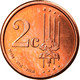 Vatican, 2 Euro Cent, Type 3, 2005, Unofficial Private Coin, FDC, Copper Plated - Pruebas Privadas