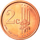 Vatican, 2 Euro Cent, Type 2, 2006, Unofficial Private Coin, FDC, Copper Plated - Privatentwürfe