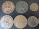 Angleterre - 25 Monnaies Entre 1899 Et 1950 (Victoria, George V, George VI) Dont 2 En Argent - Collections