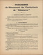 Guerre 39 45 Programme Mouvement Des Combattants De Résistance Suivre Général De Gaulle édification Nouvelle République - Guerre De 1939-45