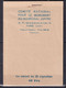 1920 ENV. - CARNET COMPLET 20 VIGNETTES (5 COULEURS DIFFERENTES) MONUMENT AU MARECHAL JOFFRE - Militario