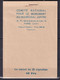 1920 ENV. - CARNET COMPLET 20 VIGNETTES (5 COULEURS DIFFERENTES) MONUMENT AU MARECHAL JOFFRE - Militair