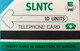 SIERRA LEONE  -  Phonecard - SLNTC (green) - 10 Units - Sierra Leone