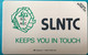 SIERRA LEONE  -  Phonecard - SLNTC (green) - 10 Units - Sierra Leona