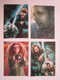 4 Cartes Harry Potter « La Magie Des Films » Panini Carte 28-23-21-13 - Harry Potter