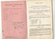 Carnet De Service Des Matériels De Transmissions - SCR625 - Forces Françaises En Allemagne 2°RA - 1964/1970 - Supplies And Equipment