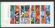 2002 Eastern And Western Cultures Definitives Prestige Booklet 12 Different On 1 Pane - Libretti