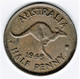 Australia 1945Y Halfpenny - - ½ Penny