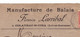 Lettre 1903 Mouchon Colayrac Saint Cirq Lot Et Garonne Pour Bordeaux Gironde Firmin Larribal Manufacture Balai - 1900-02 Mouchon