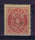 Iceland: 1873 Mi Nr 3A MH/*, Mit Falz, Avec Charnière  14*13,5 Perfo Fold/spot - Ungebraucht