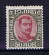 Iceland: 1920 Mi Nr 95 MH/*, Mit Falz, Avec Charnière - Ungebraucht