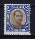 Iceland: 1920 Mi Nr 96 MH/*, Mit Falz, Avec Charnière - Unused Stamps