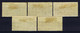 Iceland: 1925 Mi Nr 114 - 118 MH/*, Mit Falz, Avec Charnière - Unused Stamps