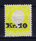 Iceland: 1924 Mi Nr 111 MH/*, Mit Falz, Avec Charnière - Nuevos