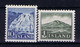 Iceland: 1935 Mi Nr 181 + 182 MH/*, Mit Falz, Avec Charnière - Unused Stamps