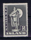 Iceland: 1940 Mi Nr 221 MH/*, Mit Falz, Avec Charnière Very Light Hinged - Nuovi