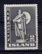 Iceland: 1940 Mi Nr 221 MH/*, Mit Falz, Avec Charnière Very Light Hinged - Ungebraucht