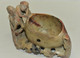 ANCIEN ENCRIER CHINE PIERRE DE LARD XIXe 1 SINGE 2 OISEAUX COLLECTION VITRINE DECO BUREAU - Inkwells