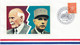 Delcampe - BEAU LOT FDC CARTES ENVELOPPES BLOCS TIMBRES DENTELES NON DENTELES GENERAL CHARLES DE GAULLE - De Gaulle (Generaal)