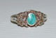 JOLIE BAGUE ARGENT ANCIENNE Poinçon 925e & TURQUOISE Fond De Stock Bijoutier XXe Collection Bijou Ancien - Bagues