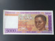 MADAGASCAR 5000 FRANCS 1995 - Madagascar