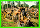 NOUMEA, NOUVELLE CALÉDONIE - DANSEURS AUTOCHTONES AU REPOS - UTA - PHOTO NOEL CALÉ - - New Caledonia