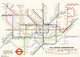 Postcard Of The London Underground System (coloured & Named Lines)- 1981 - Métro