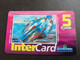 Caribbean Phonecard St Martin French INTERCARD  5 EURO  NO 133  **5810** - Antille (Francesi)