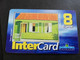 Caribbean Phonecard St Martin French INTERCARD  8 EURO  NO 086  **5824** - Antillen (Französische)