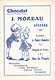 (24)     THIONVILLE  (11 X 7,5 Cms) Dos Pub Chocolat J. Moreau - Thionville