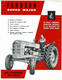 Fiche Publicitaire, Format 21 X 27 Cm Tracteur "Fordson SUPER MAJOR" Caractéristiques Techniques - FORD - Tracteurs