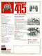 Fiche Publicitaire, Format 21 X 27 Cm Tracteur "Someca 415 Grand Dégagement" Caractéristiques Techniques - SIMCA - Tracteurs