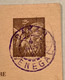 "DAKAR SENEGAL 1941" Cad RARE EN VIOLET Sur France Entier Postal Carte Interzone Type Iris (WW2 War Guerre 1939-1945 - Pseudo-officiële  Postwaardestukken