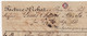 Delcampe - Lettre 1872 Marseille Courtot & Cie Bouches Du Rhône Civitavecchia Italie Louis Manzi Sucre Sugar Zucker Zucchero - 1871-1875 Cérès