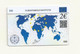 CARTE DE COLLECTION SANS PIECE LUXEMBOURG EUROSYMBOLS INSTITUTE ESI ID CARD MILLESINE 2004. - Luxembourg