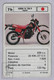 1990's Heraclio Fournier Playing Card Motor Bike Honda XL 350 R - Japan - Good Condition - Motor Bikes