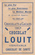 Chocolat Louit Hussards  Officiers 1786 - Louit